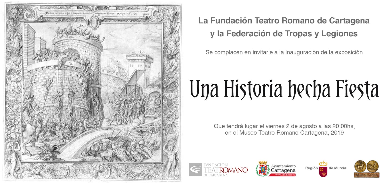 "UNA HISTORIA HECHA FIESTA" - Exposición temporal sobre Carthagineses y Romanos en el Museo del Teatro Romano