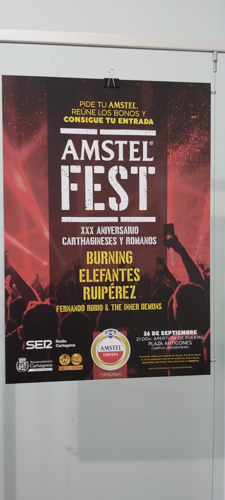 Vuelve el 'Conciertazo' de Amstel bajo el nombre 'Amstel Fest'