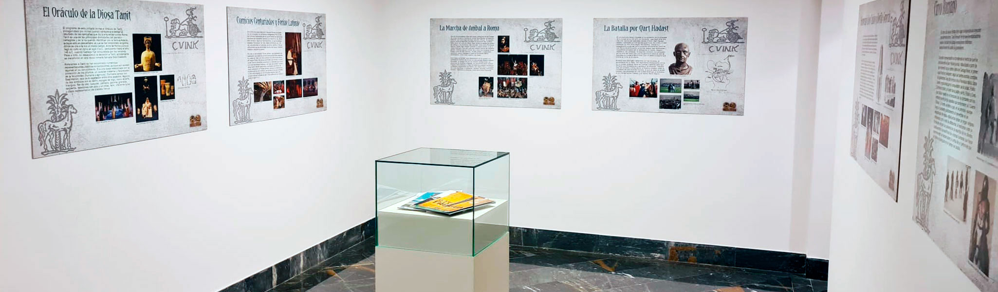 Vuelve la Exposición Temporal "UNA HISTORIA HECHA FIESTA" en el Museo Teatro Romano de Cartagena
