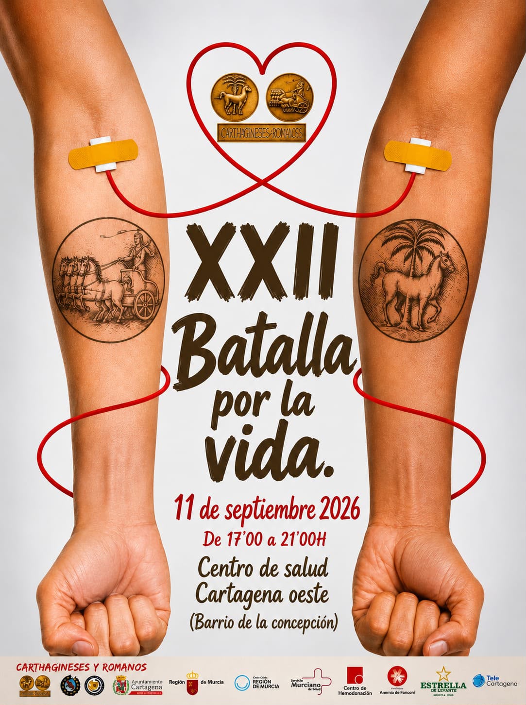 Cartel XXII Batalla por la Vida